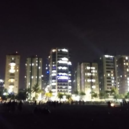 Lindo Apartamento Guilhermina - Edificio Frente Para O Mar Praia Grande  Zewnętrze zdjęcie